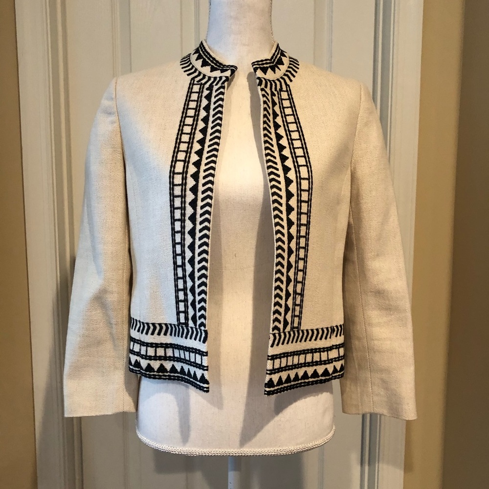Ann Taylor Open Front Blazer